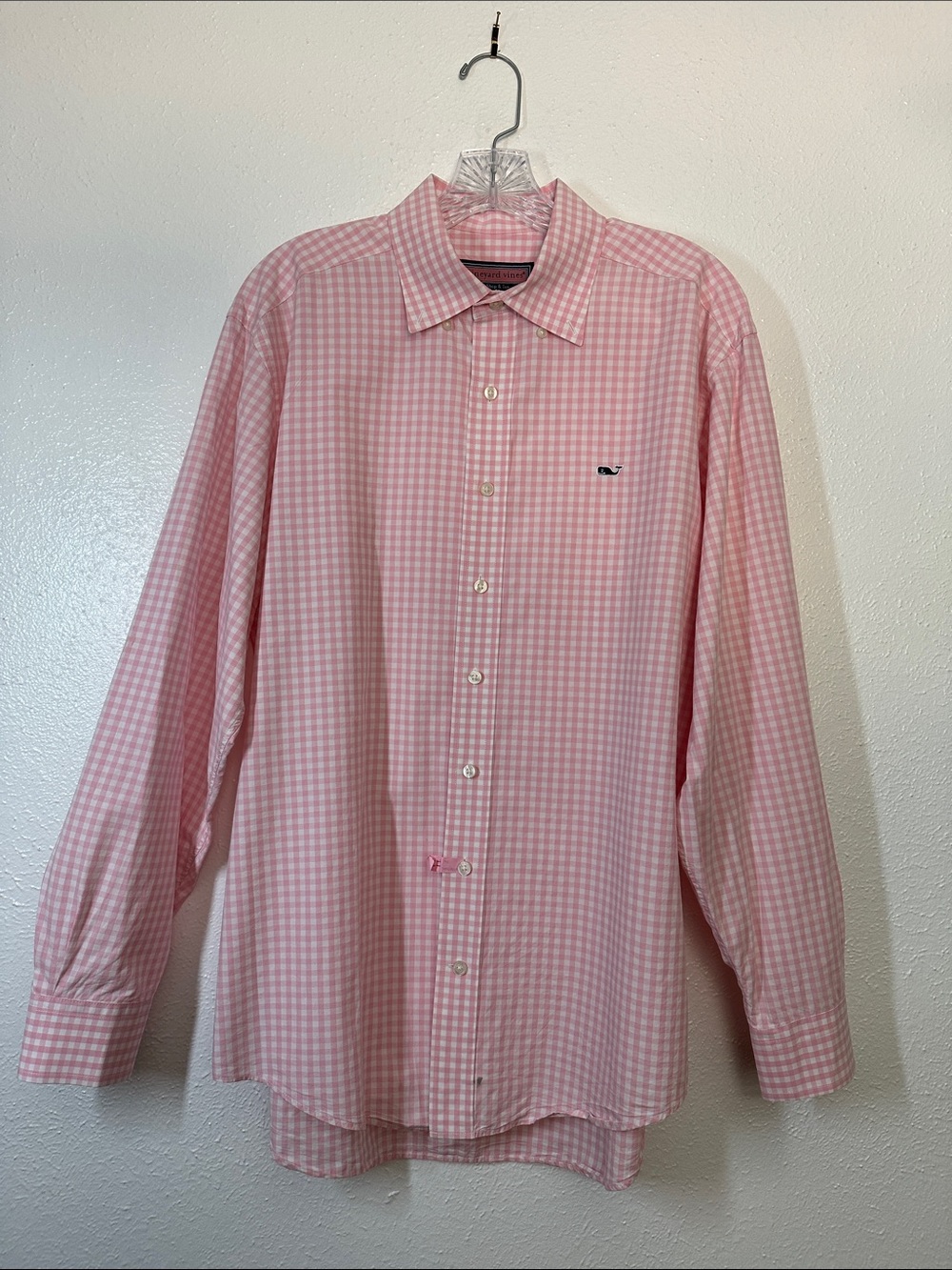 Vineyard Vines Checkered Long Sleeve Button Down Shirt